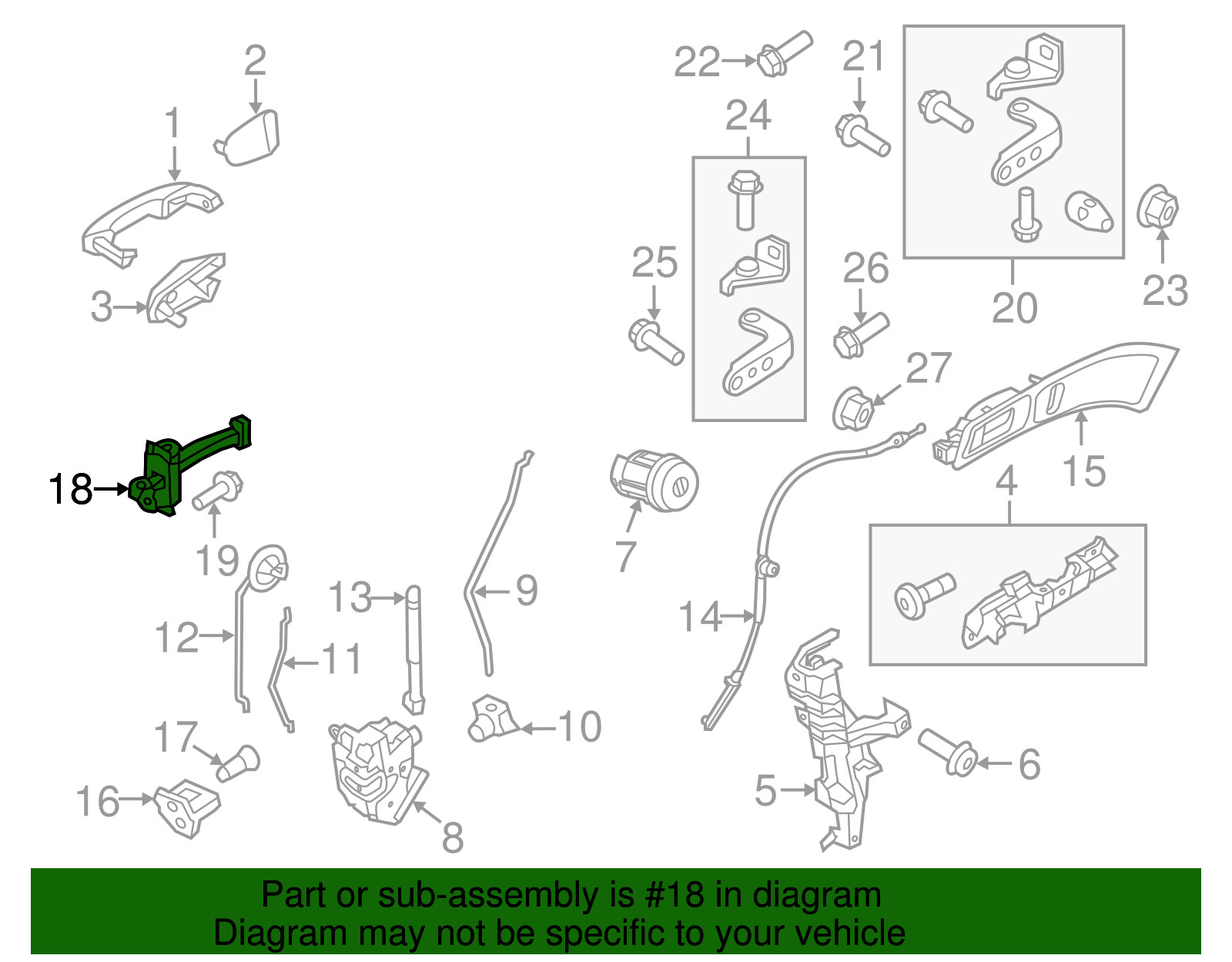 Front Door Check (LH/RH) BB5Z-7823552-A For 11-19 Ford Explorer