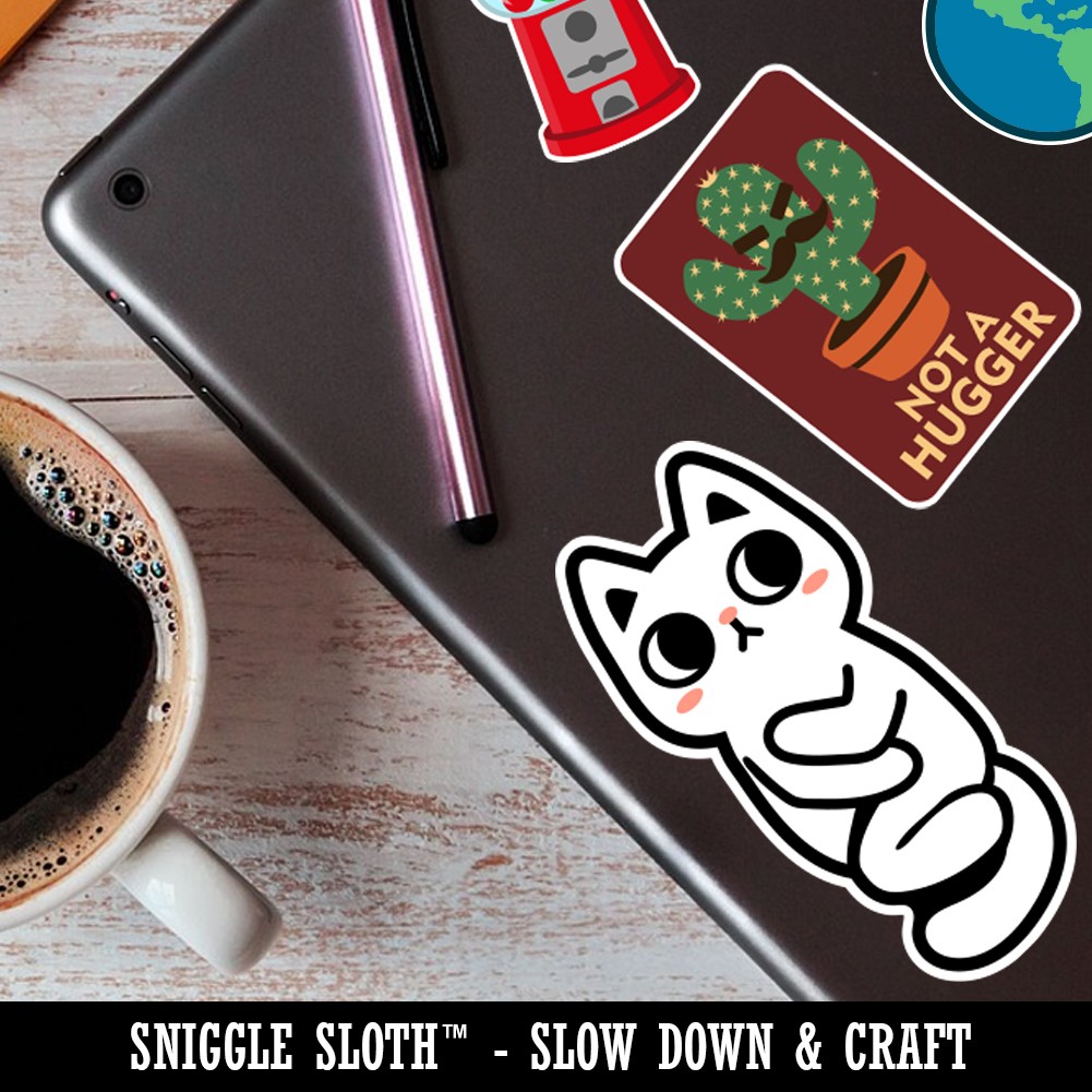 Cool Skateboarding Wizard Magic Trick Vinyl Sticker Set – 5 Pack