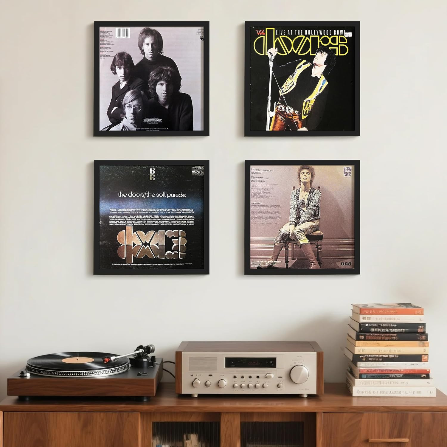 12.5X12.5 Record Frame, Vinyl Frames for 12Inch Album Cover, Wall Display for Ho