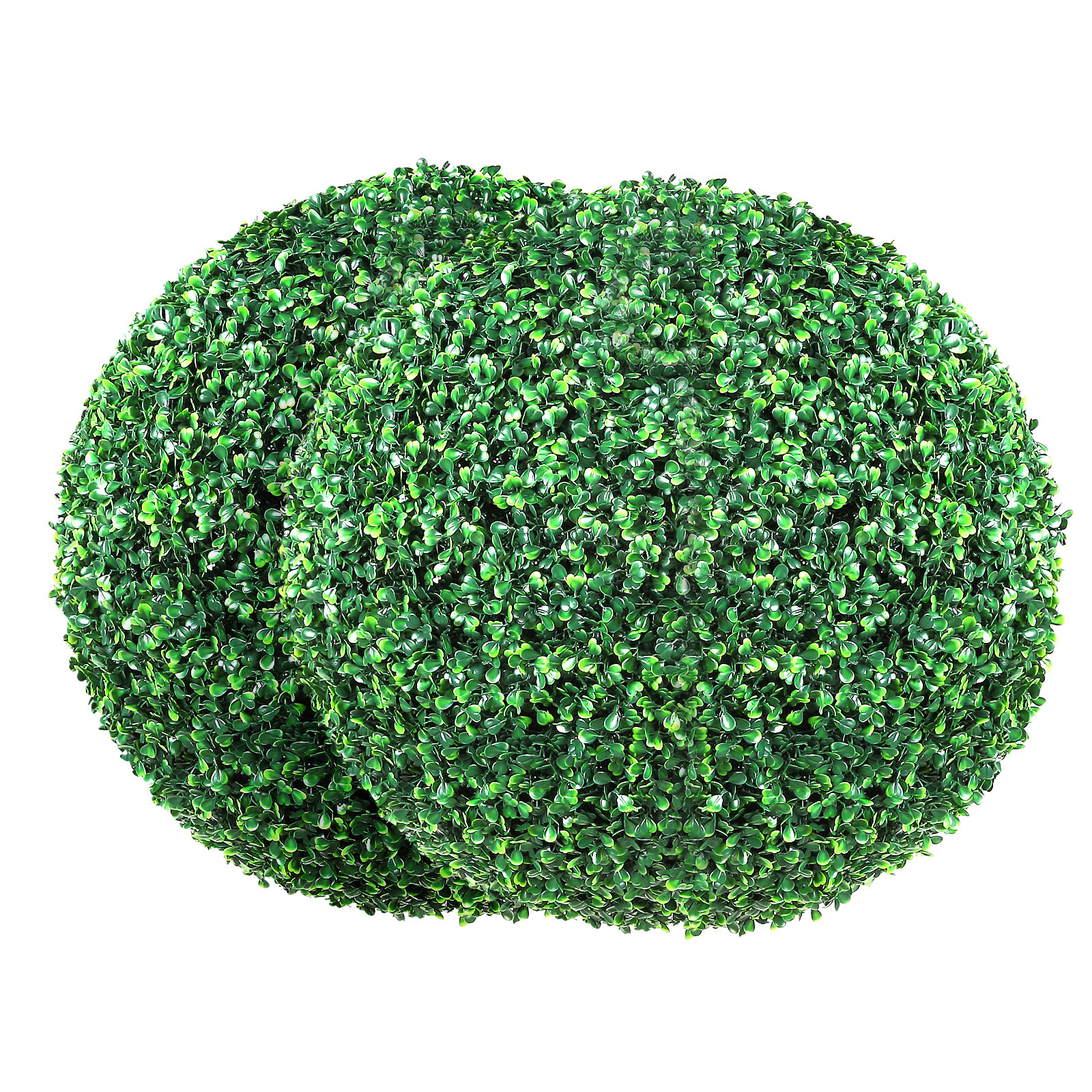 2pcs 20″ Artificial Topiary Greenery Balls Plants Outdoor Indoor Home Décor Fake