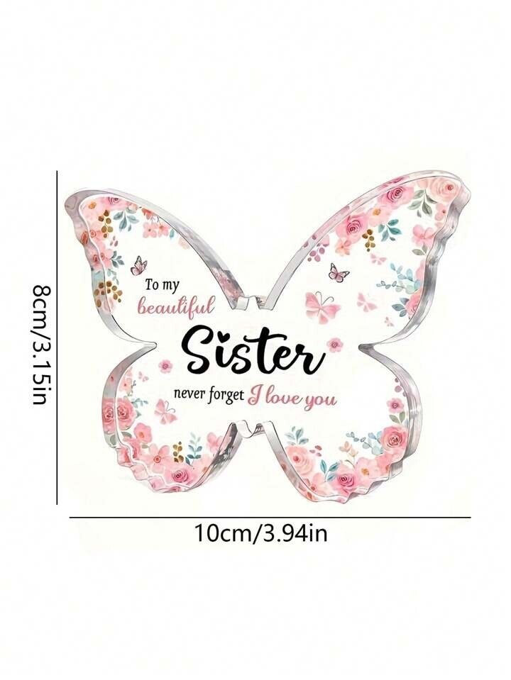 Gifts for Sister – Unique Sister Birthday Gift Ideas Delicate Butterfly-Shaped