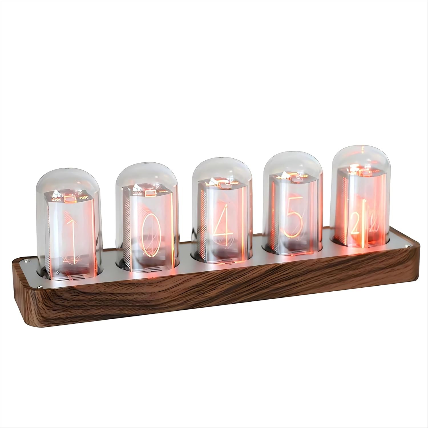 ClocTe Nixie Tube Clo with Wi-Fi SYNC, Alarm & Timer, 12/24H Display,