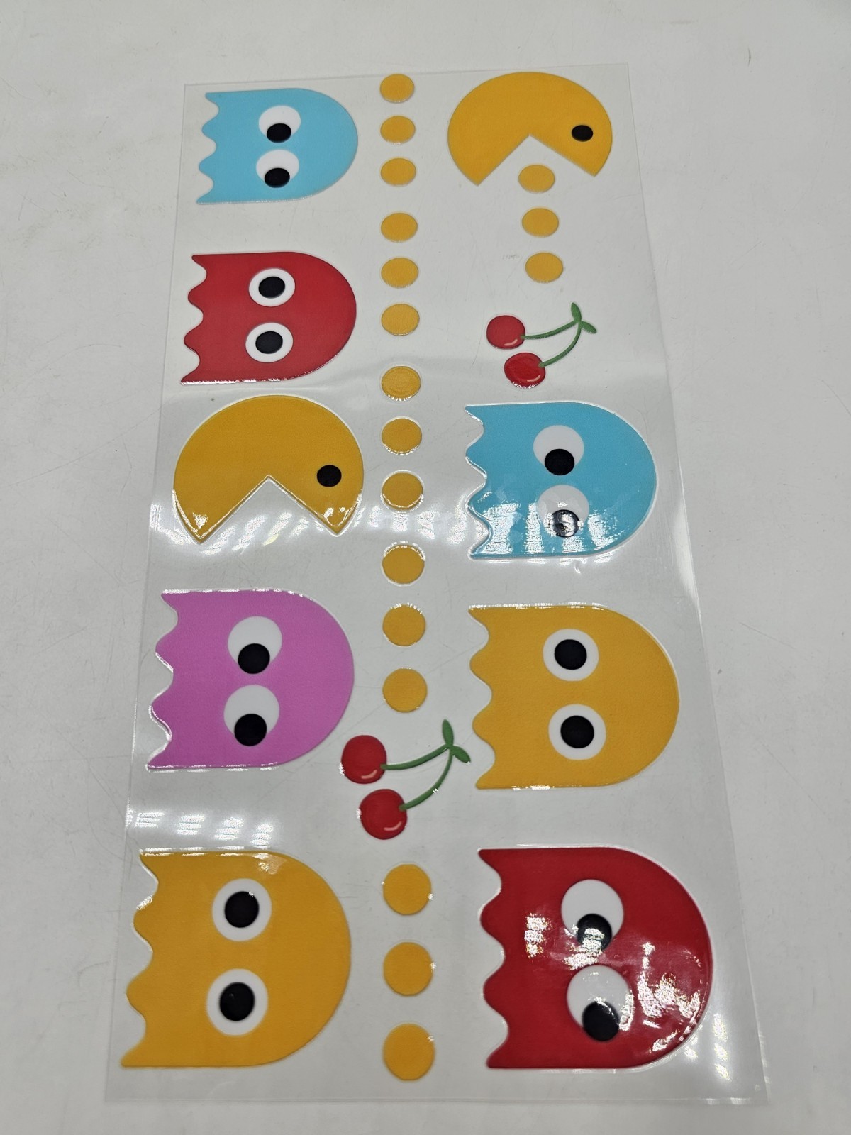 Pac Man UV DTF Transfer Sticker Wrap Tumbler UVDTF BUY 10+ GET COMBINED SHIP
