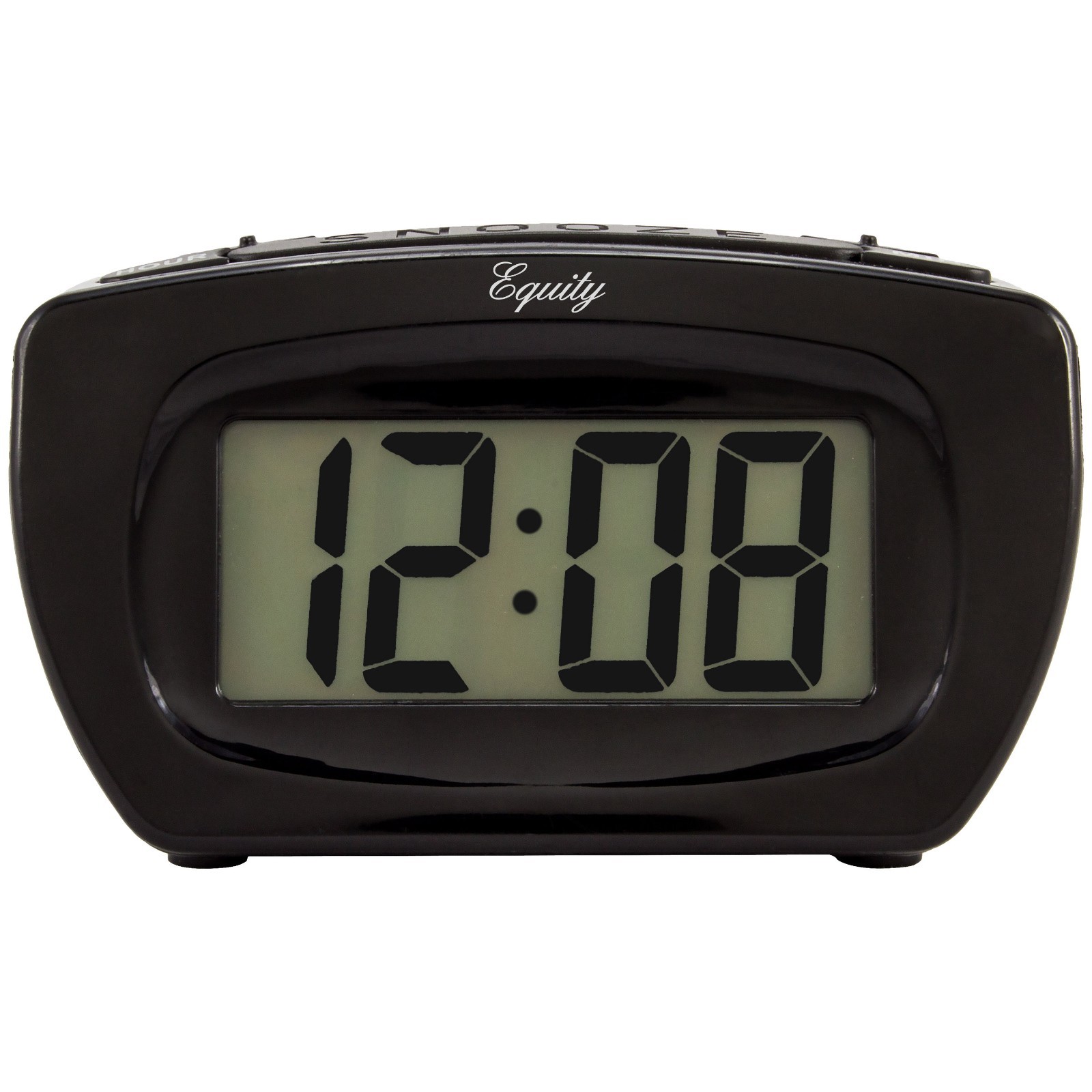 31015 Equity by La Crosse Battery Powered Super-Loud LCD Digital Alarm Clock