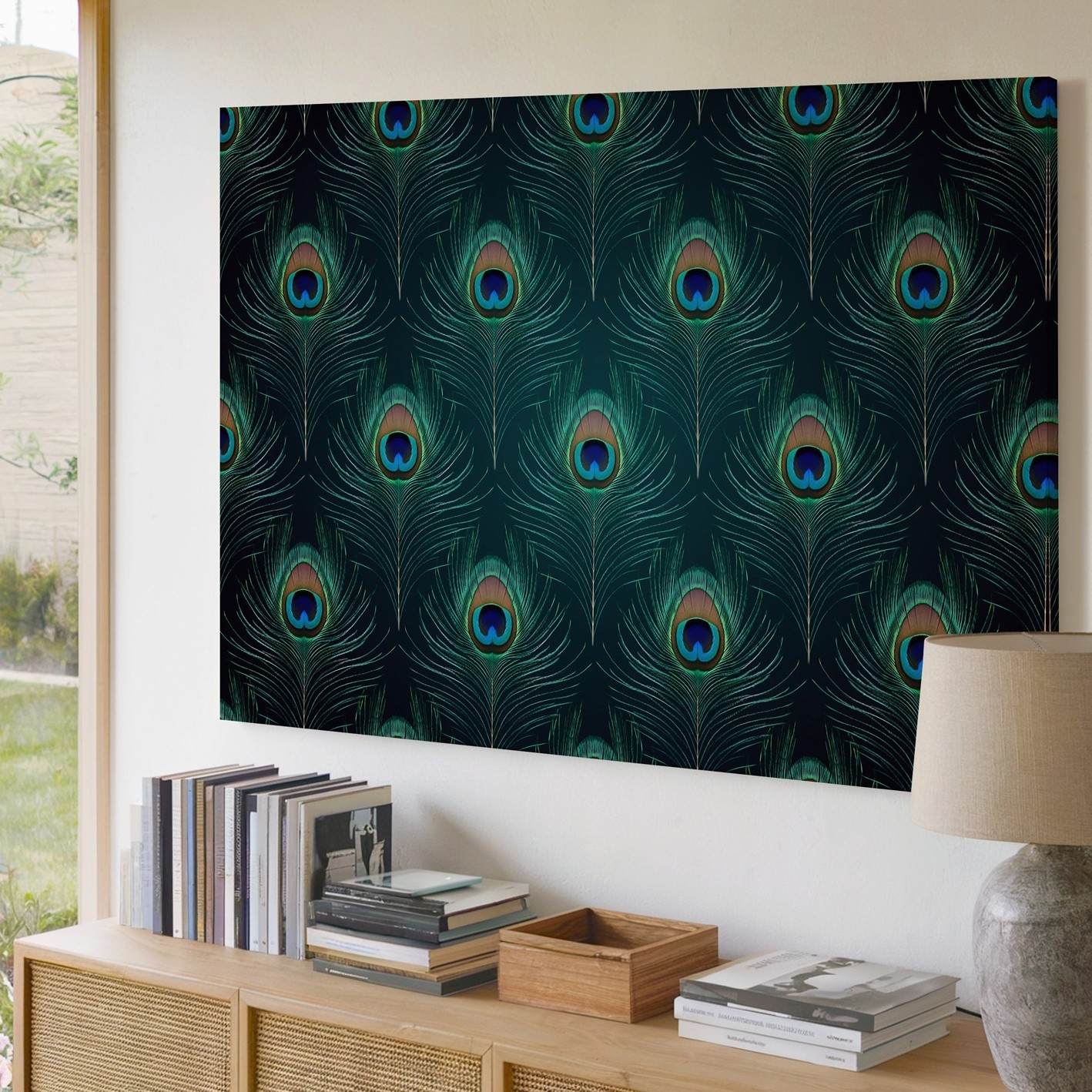 Create A Richly Textured Wallpaper Design Featuring An Wall Art Canvas Print