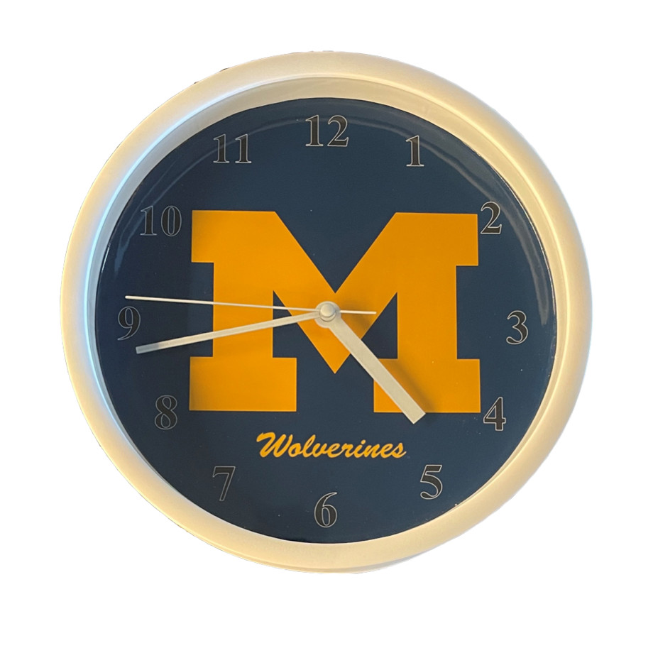 Michigan Wolverines 9″ Wall Clock