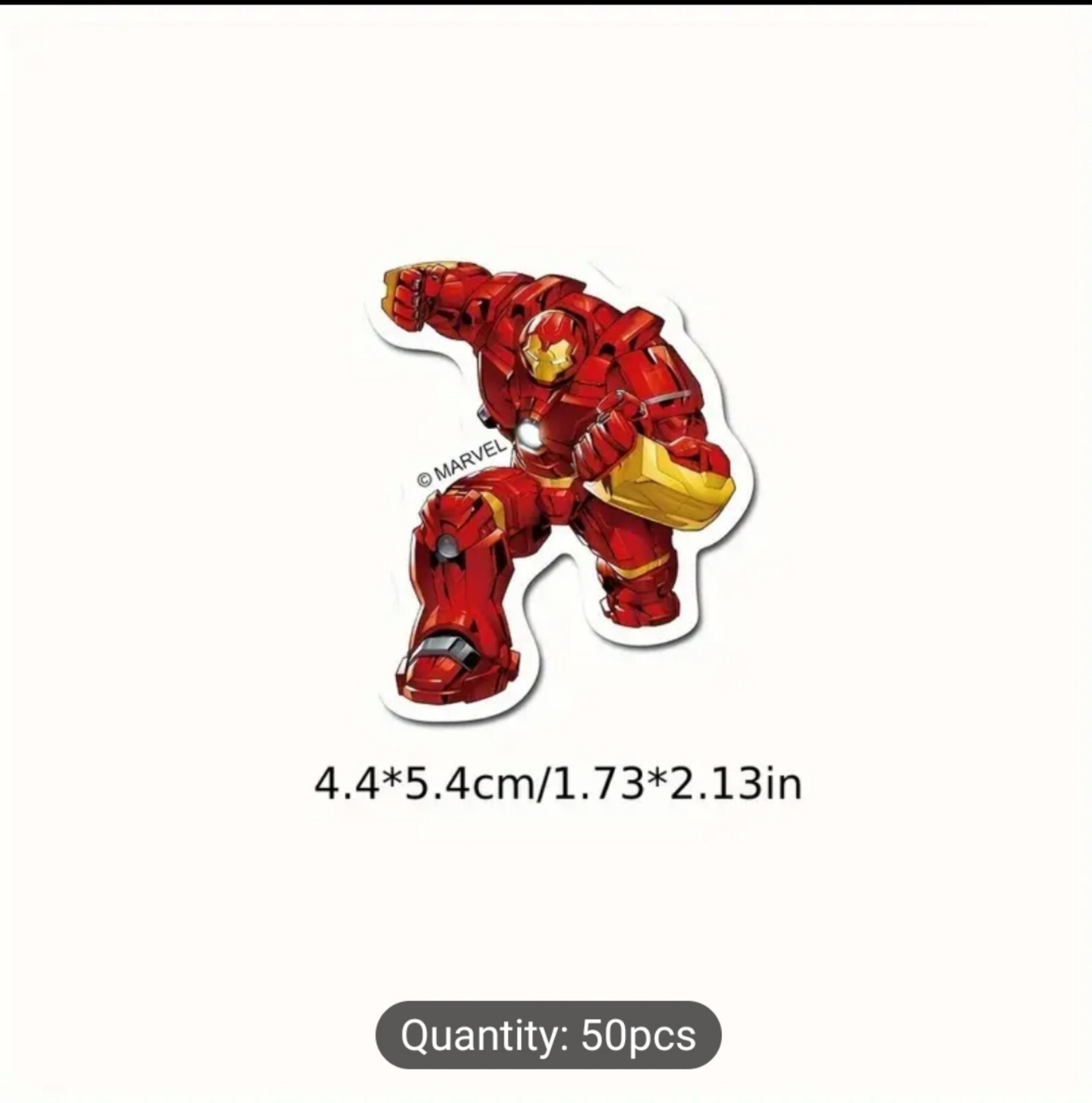 10 PCS Marvel Avengers (Unofficial) Superheroes Villains Stickers Mix BRAND NEW