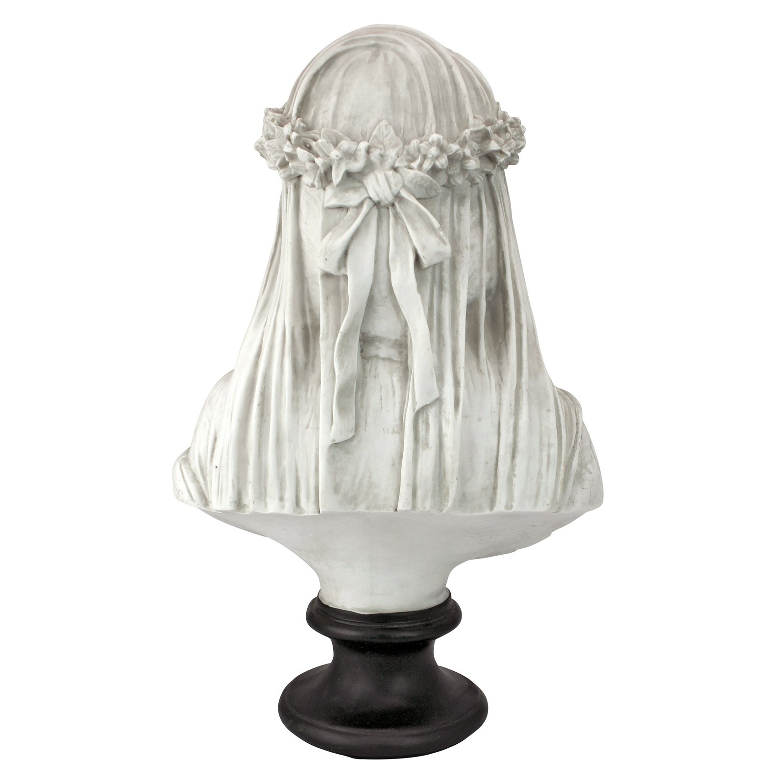 Design Toscano Veiled Maiden Indoor Bust Statue, 9 Inch Wide, 14 Inch Tall, …
