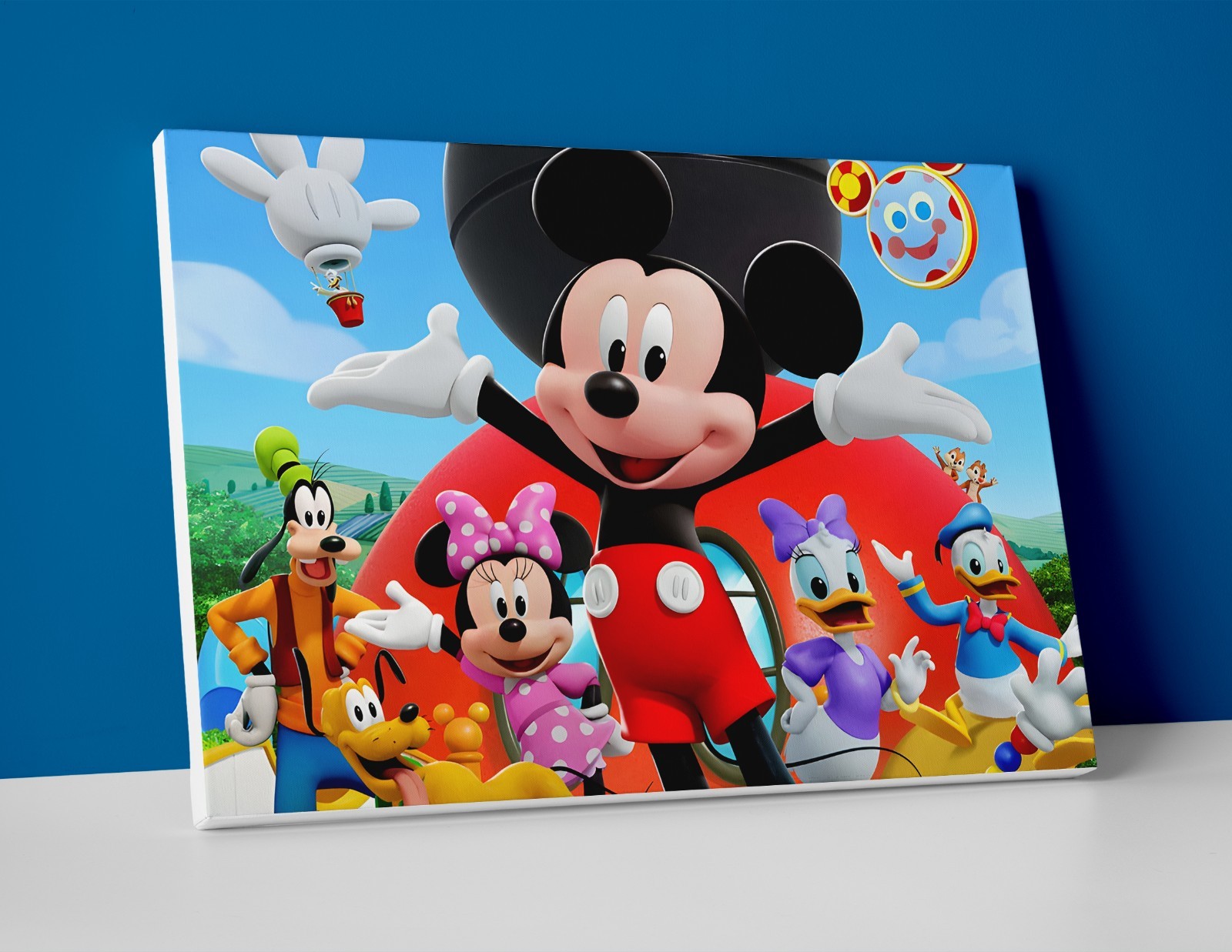 Mickey Mouse Clubhouse Poster or Canvas – Disney Wall Art Decor
