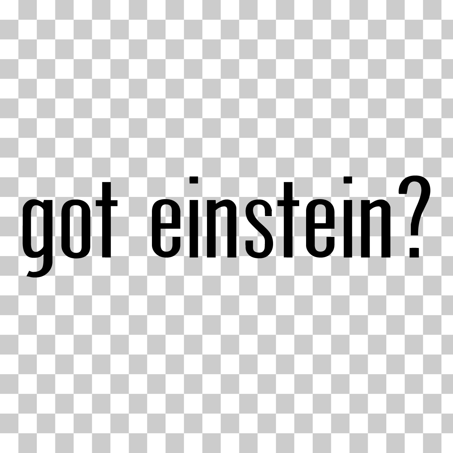 Got (Albert) Einstein? Vinyl Sticker Records Music Decal for Car Window Laptop