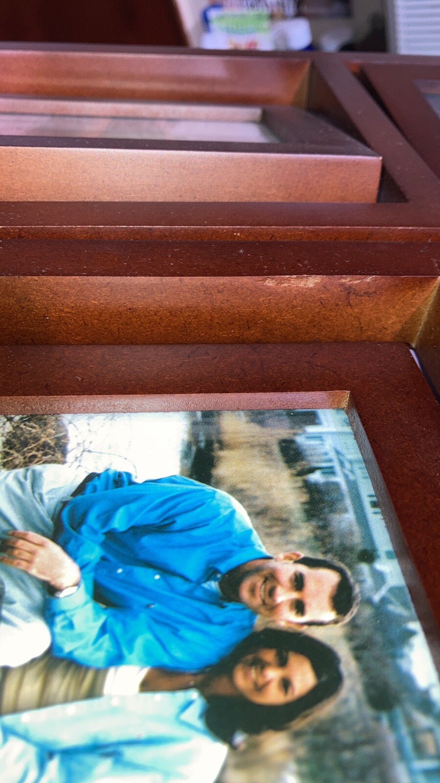 Burnes of Boston Folding Tabletop Photo Frame Holds 12 Photos