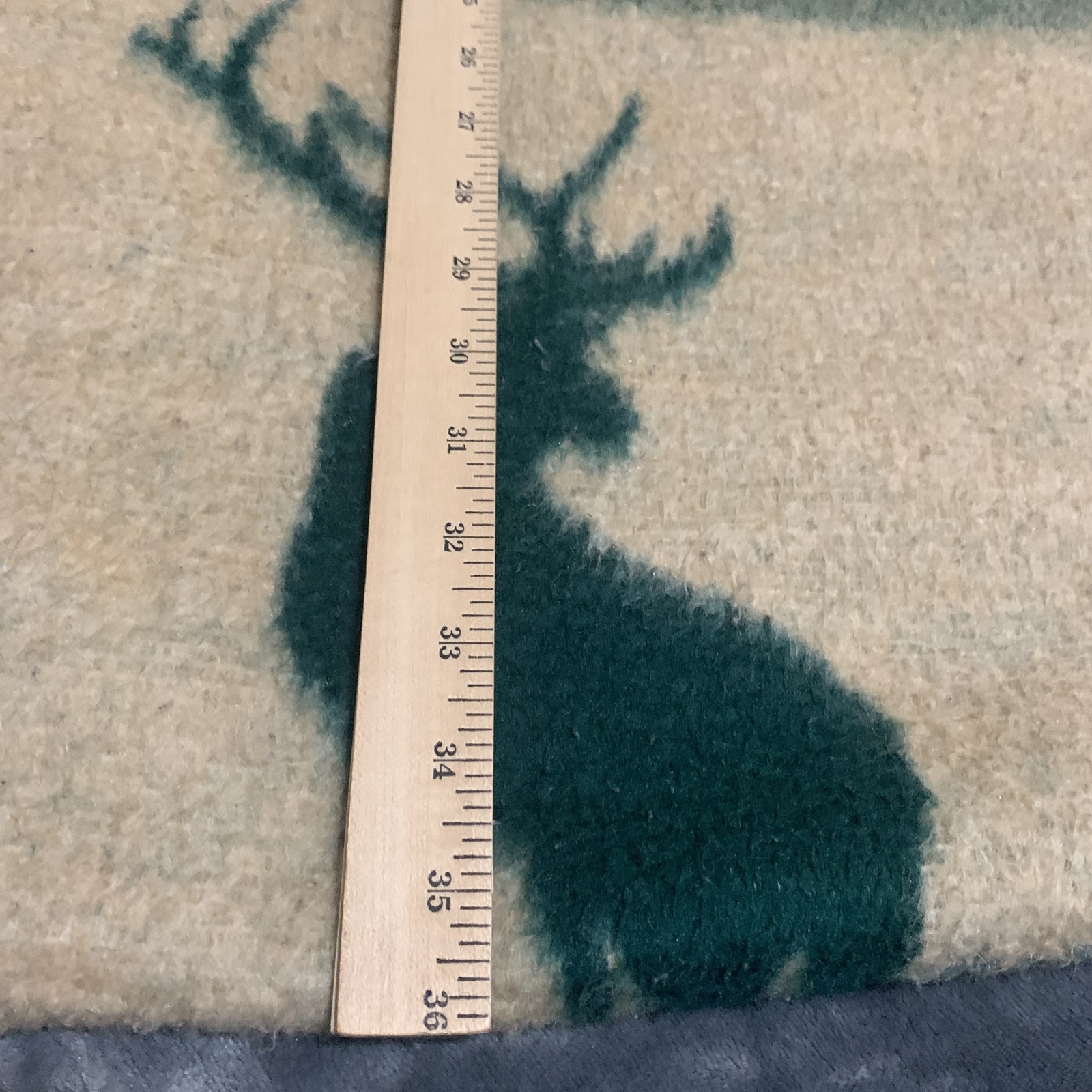Biederlack Wildlife Lodge Cabin Throw Blanket Deer Moose Fish Woodland Wildlife