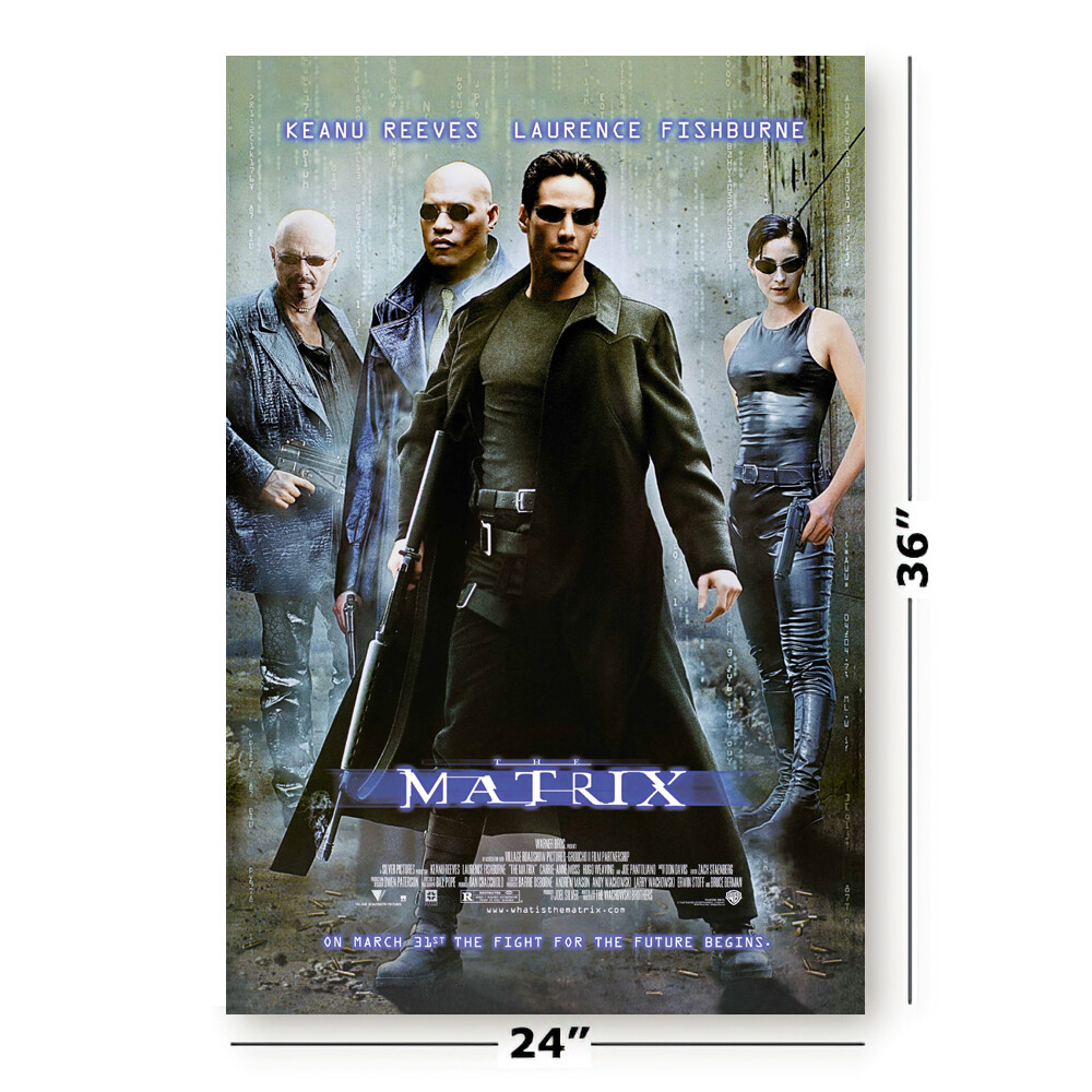 The Matrix – Movie Poster (Regular Style) (Size: 24″ X 36″)