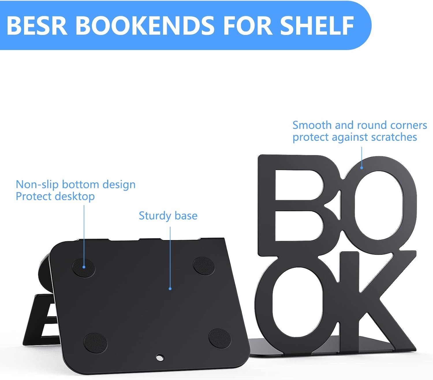 Book Ends,BookEnds Supports for Bookrack Desk,Bookend are Used for Books, Unique