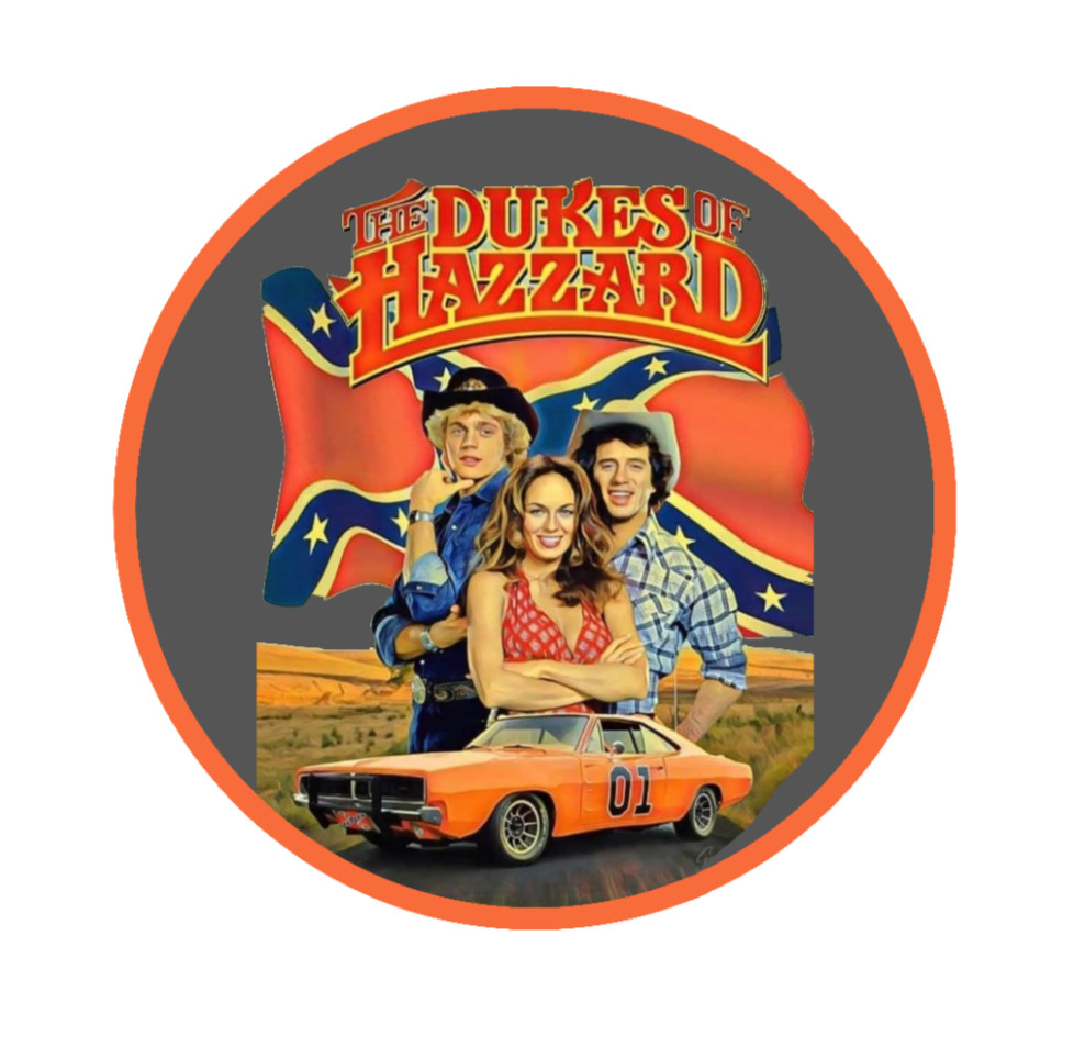 Dukes of Hazzard’s “Gray” – 4″ Handmade Vinyl Decal Truck Cooler Decor Laptop 26