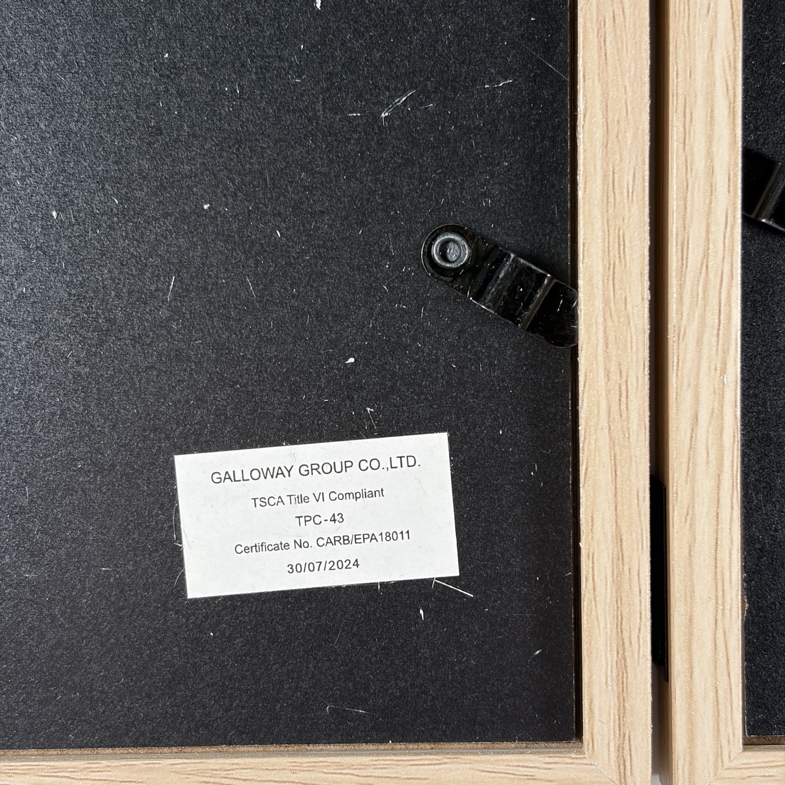 6 Opening Collage Picture Frame Light Oak Wood Multi Photo Hinged Foldable