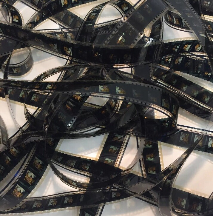 Actual film 35mm Movie Film 50ft. Art Decor Theater Room Decor Old/Party