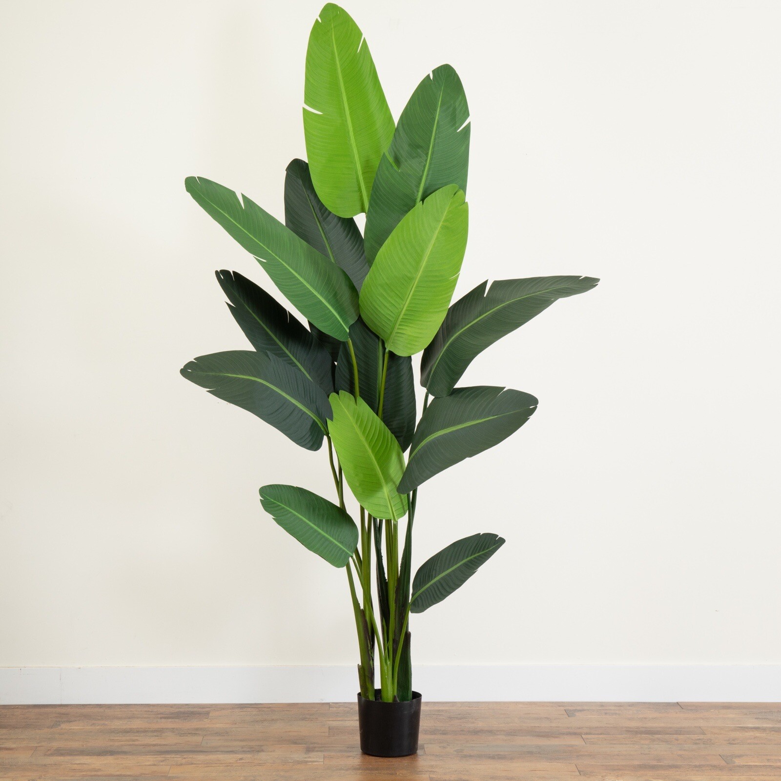 8’ Artificial Travelers Palm Tree Home Office Decor (Real Touch). Retail $459