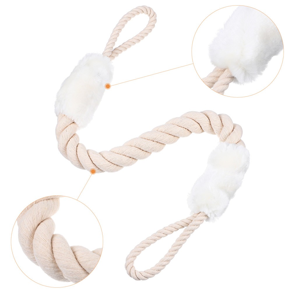 Door Rope Finger Pinch Guard Door Strap Latch Cotton Polyester for Pets