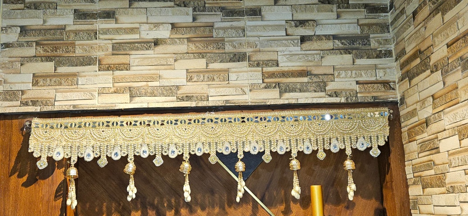 Luxury Toran for Main Door Entrance Handmade Festival Decor 38 Inch