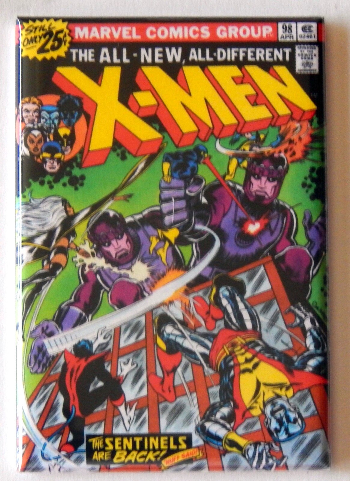 Uncanny X-Men #98 FRIDGE MAGNET comic book