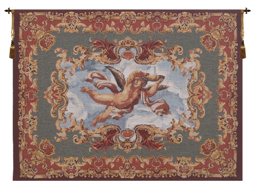 Angeli Farnese Belgian Tapestry Wall Hanging Angel Religious Home Decor Art