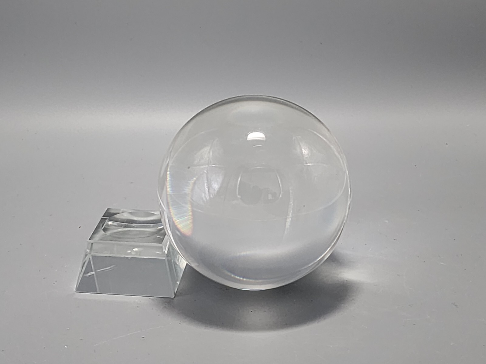 Glass Ball with Stand 4 1/2″ in diameter