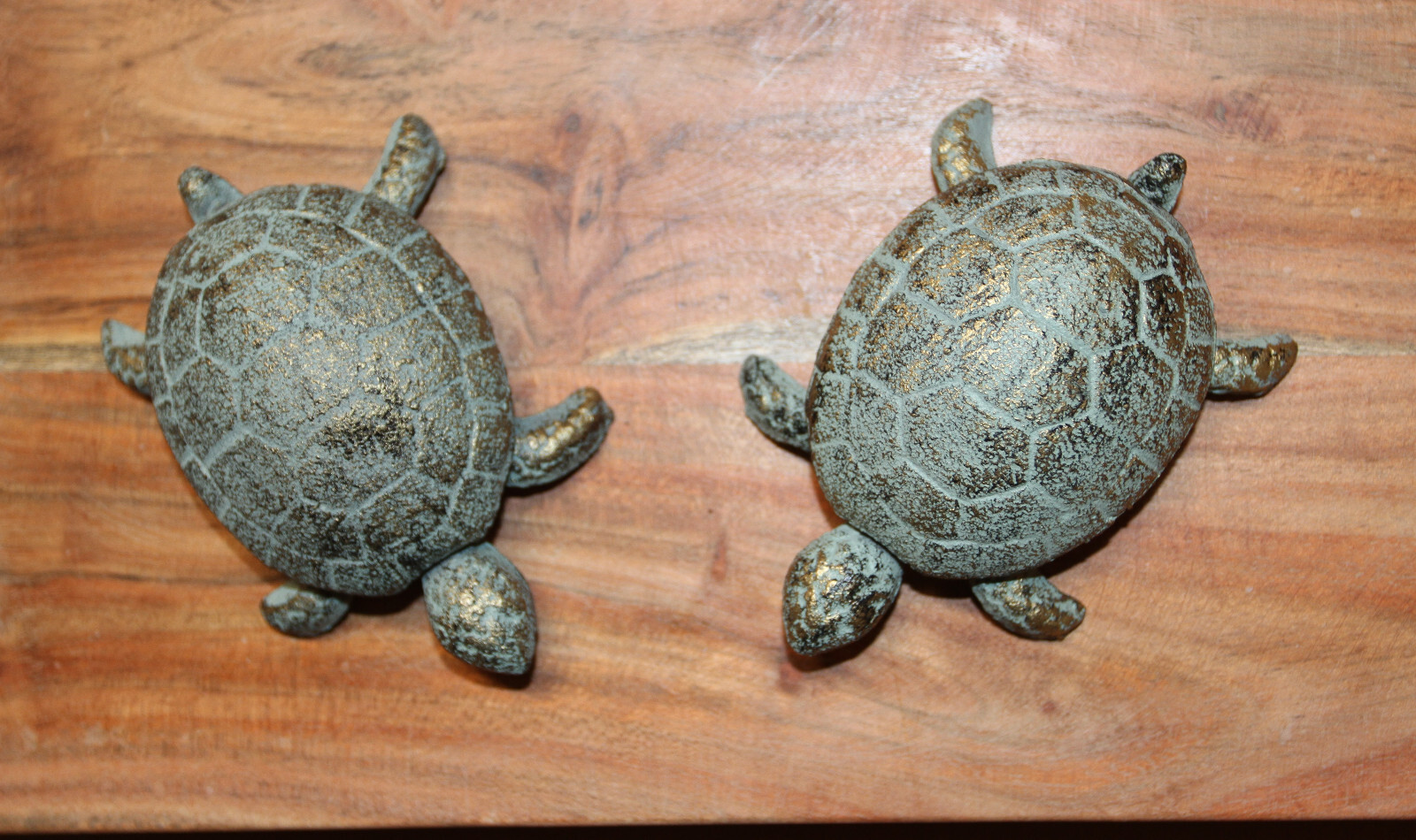 TURTLES / Decor For Garden Or Home / Free Standing 3 Dimensional Turtle / N-11