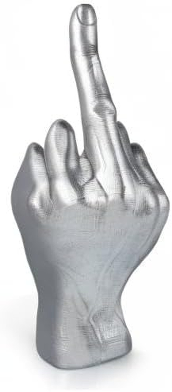 Middle Finger Statue Joke Gifts 7.9 Inch Funny Desk Decor Resin Decoration
