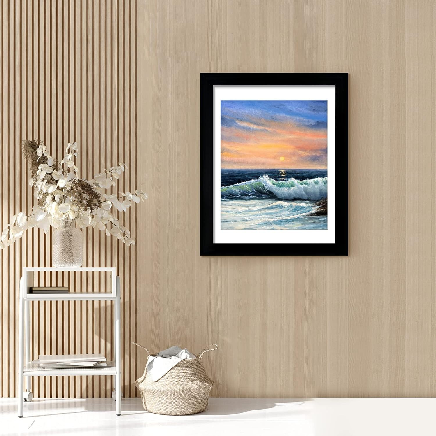 18X24 Frame in Black, Gallery Frame for Wall Mounting, 2 Pack