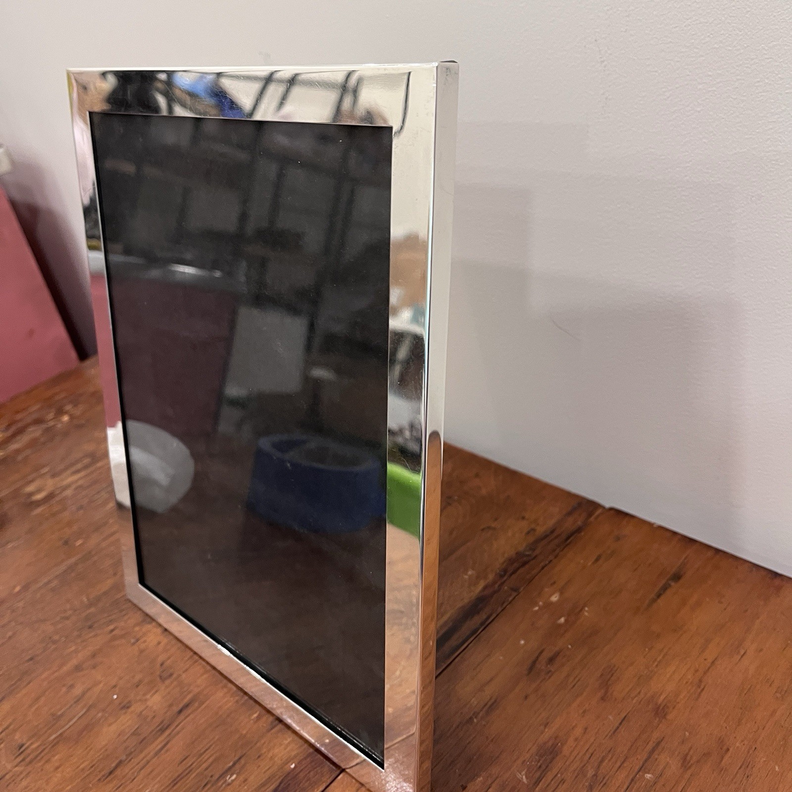 Vintage Raimond Sterling Silver 8 X 10 Photo Frame Polished Freestanding
