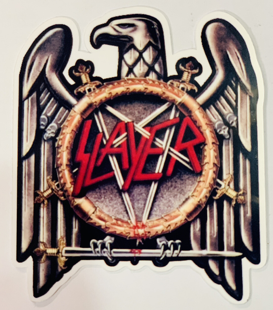 Slayer 4″ Tall Multi-Color Vinyl Decal Sticker