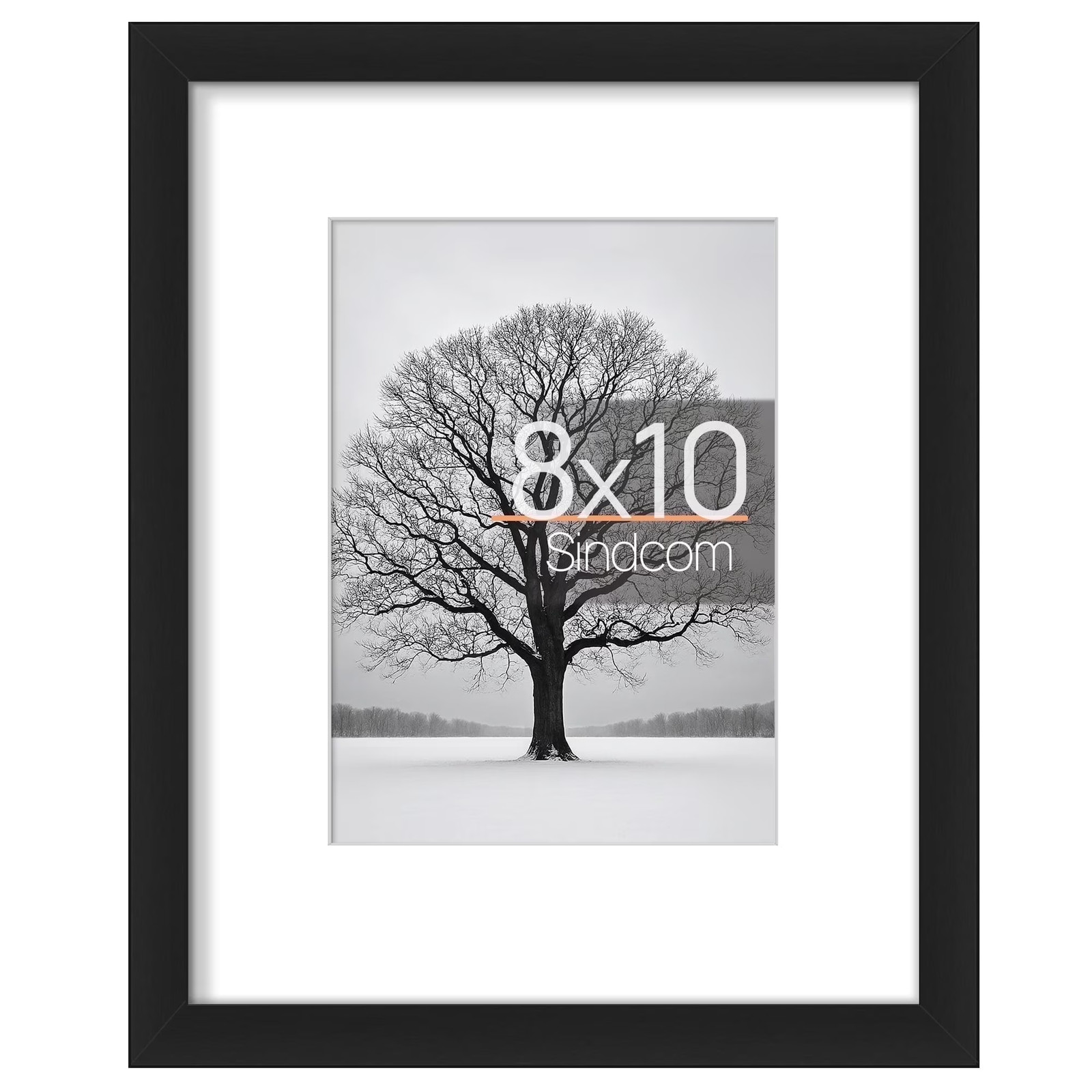 PICTURE FRAMES 5 x 7, 8 x 10, 11 x 14, 12 x 16, 16 x 20 Black Finish