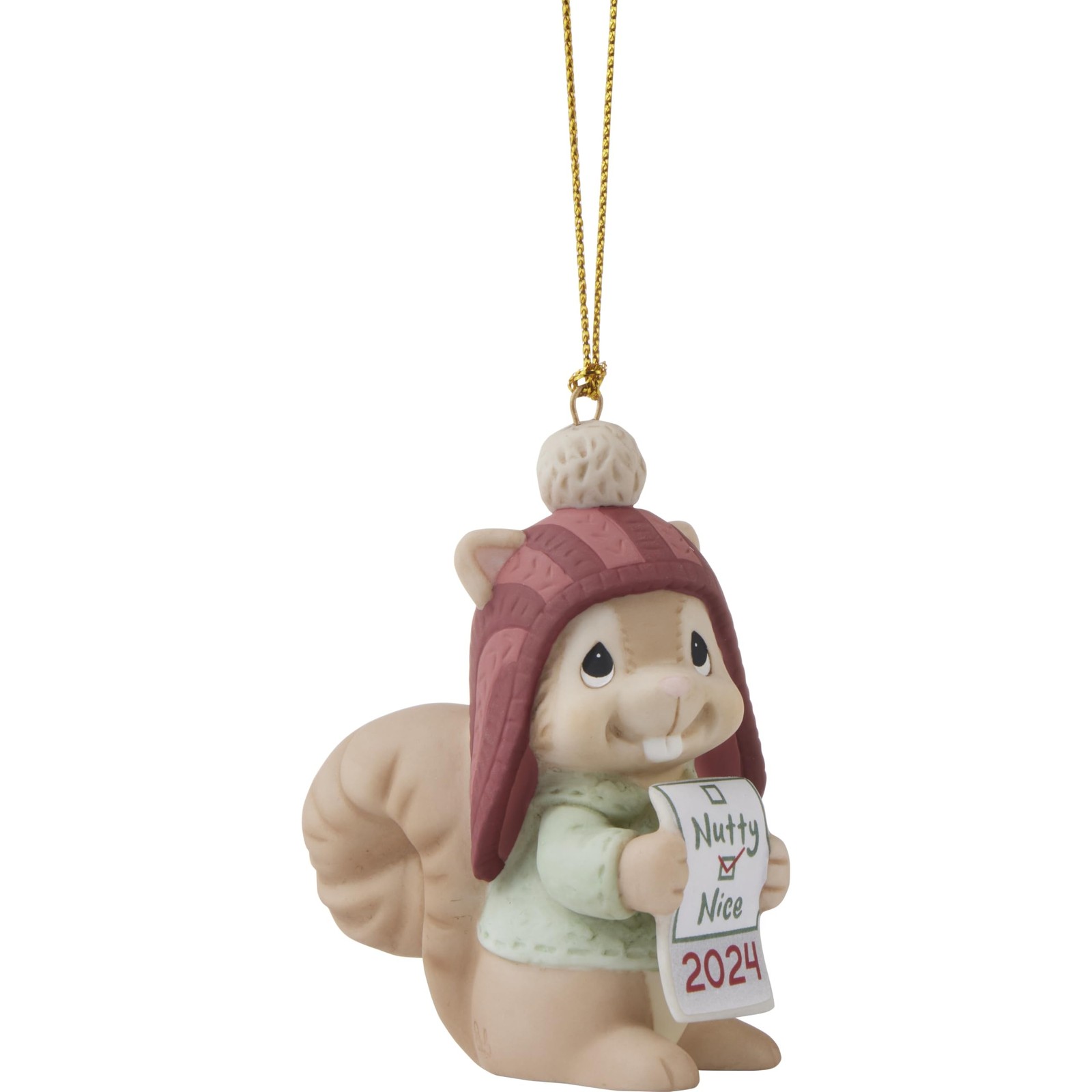 Precious Moments Squirrel Ornament | Have You Been Nutty Or Nice? Dated 2024 …
