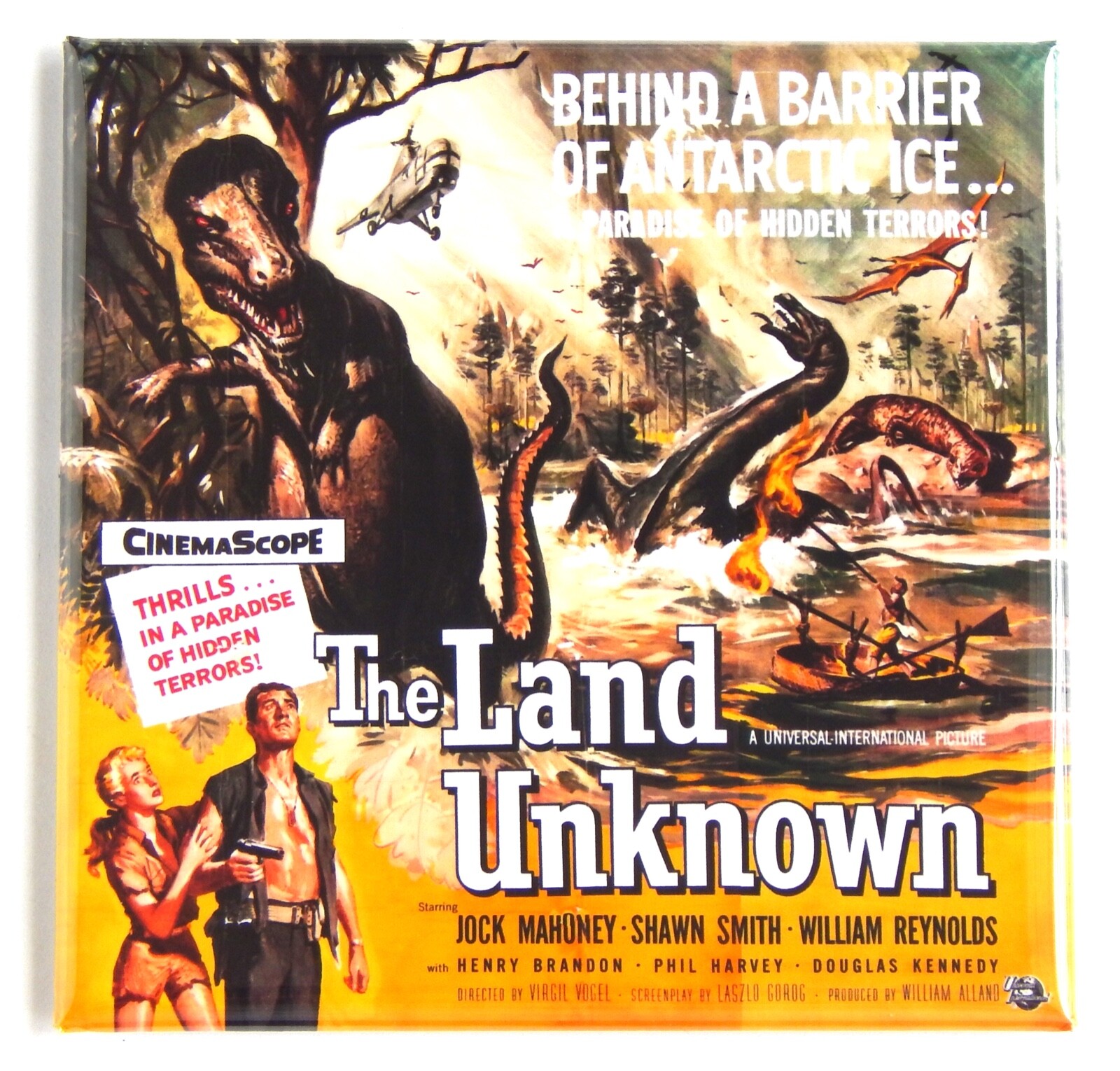 The Land Unknown FRIDGE MAGNET movie poster “style S”