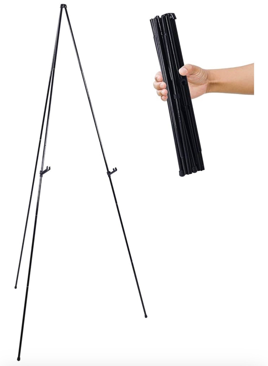 Portable Display Easel Stand Extends to 63″ High Quality Lightweight Steel