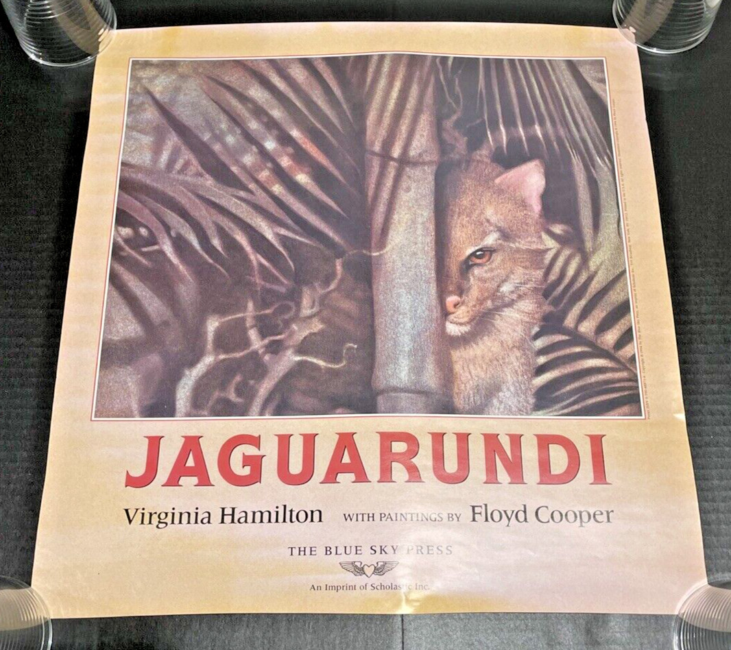 Original VTG JAGUARUNDI 19*20 In Promotional Book Poster 1994