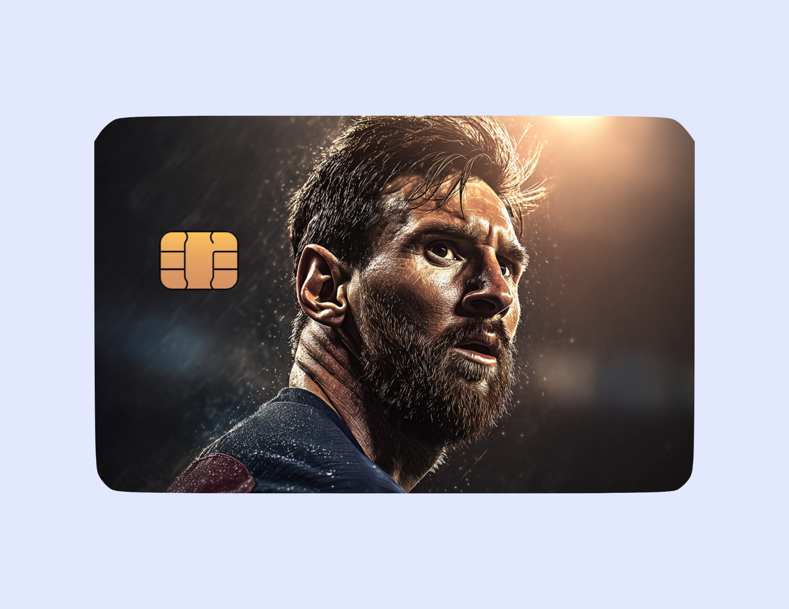 Barcelona Legends Themed Credit Card Skins (2 Pack) -Debit/Credit