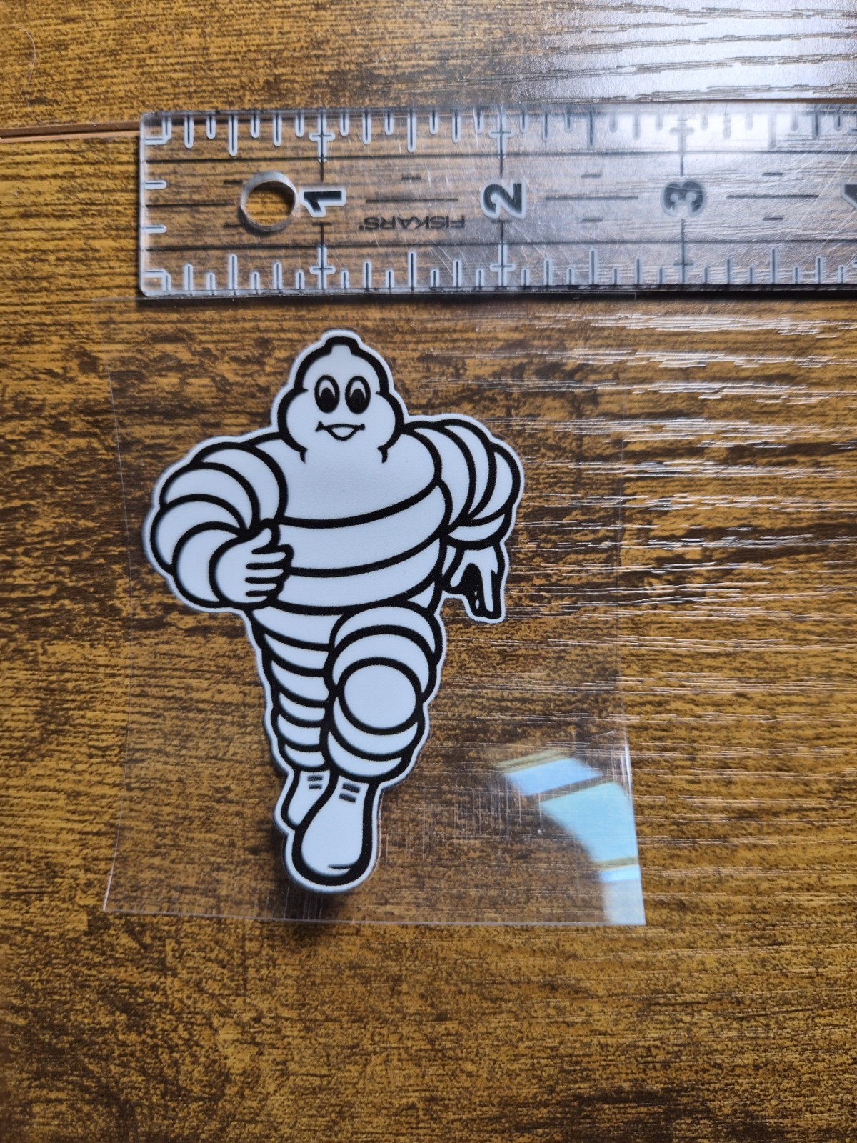 MICHELLIN MAN UV DTF Decal Sticker waterproof USA NOT VINYL