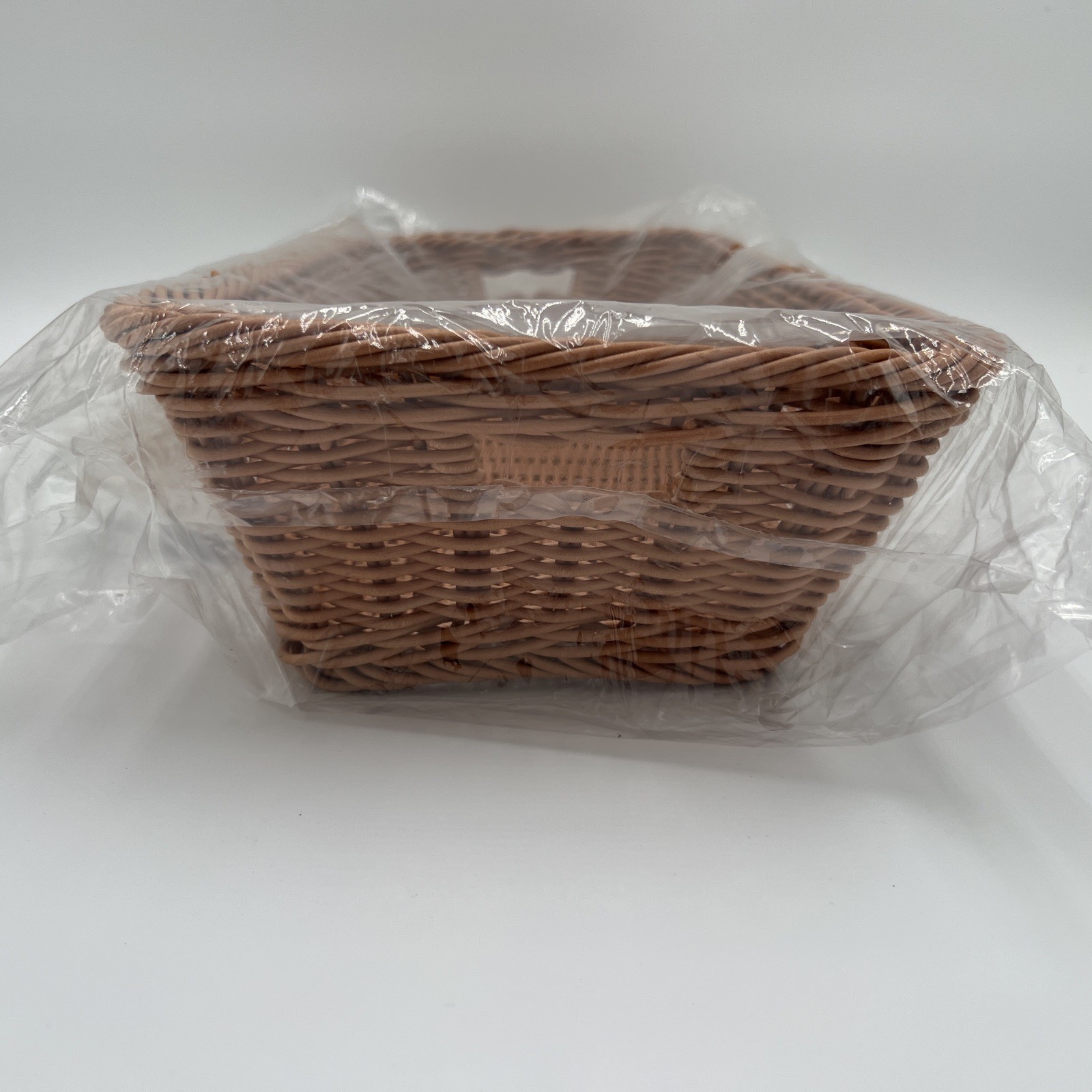 Creative Minds Woven Basket Durable Plastic 18 By 9 Inches Rectangle￼