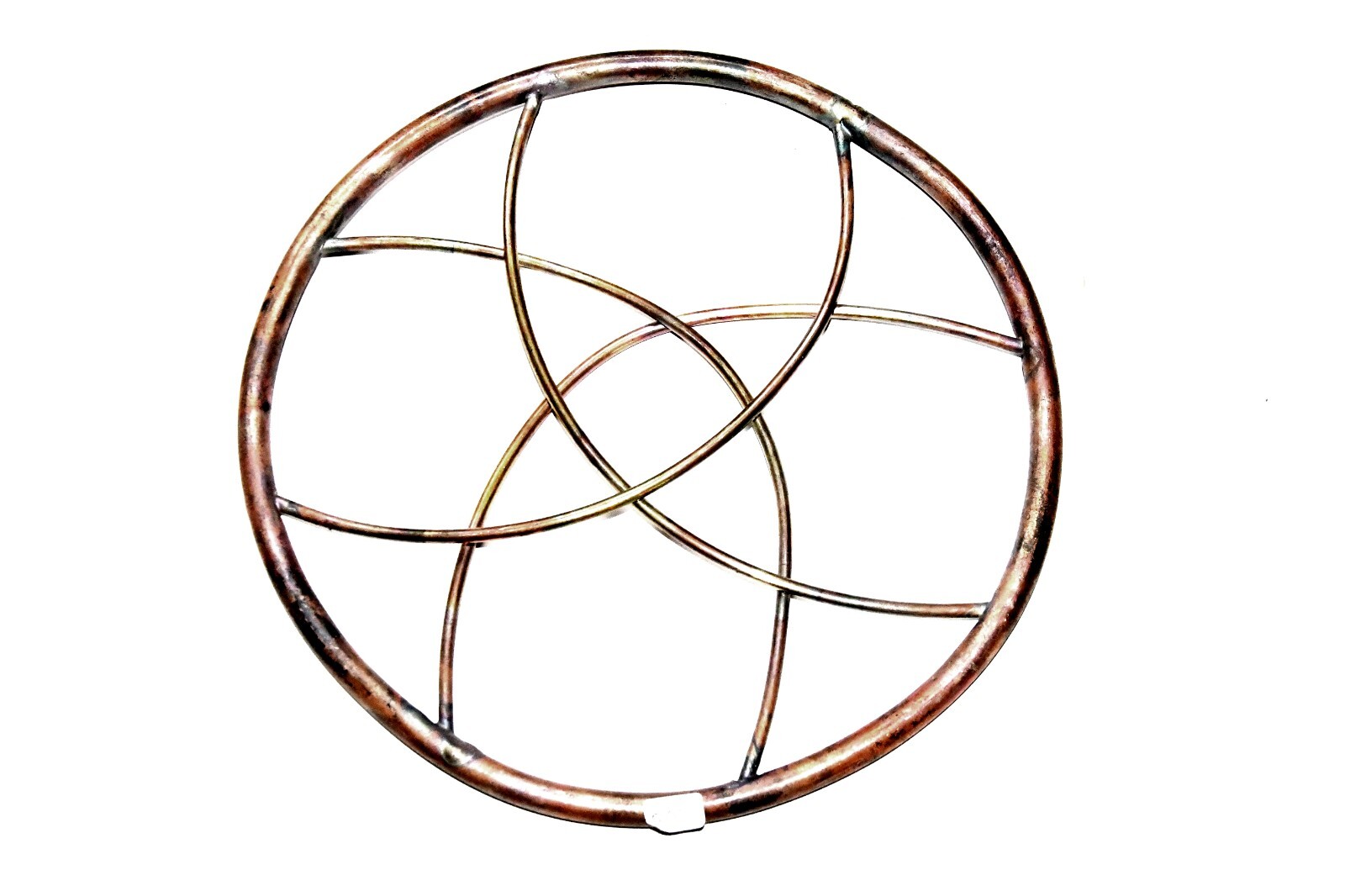 COPPER TUBING WALL HANGING ART SIZE 9″ DIAMETER