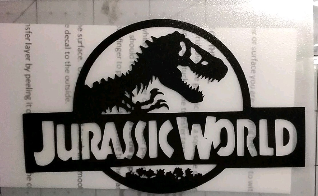 Jurassic Park Custom Vinyl Decal Sticker Waterproof Jurassic World 5×3 Inches!