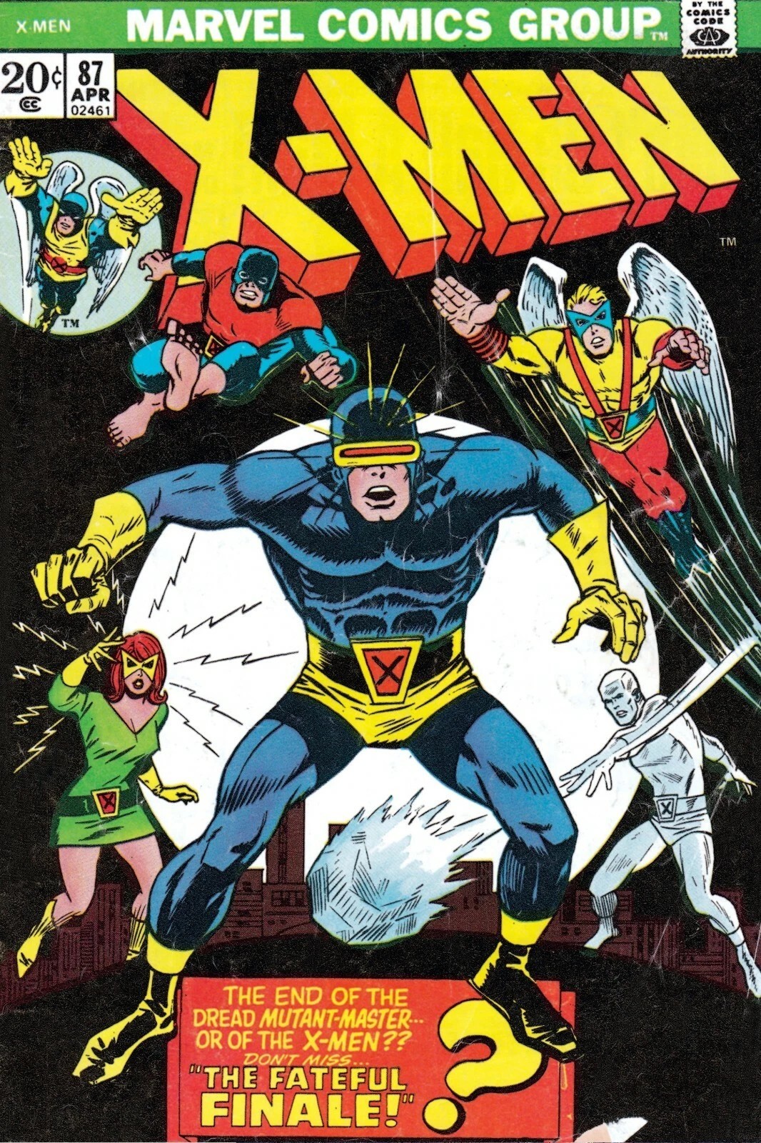 X-Men 87 Comic Book Cover Cyclops Poster print 11″x17″