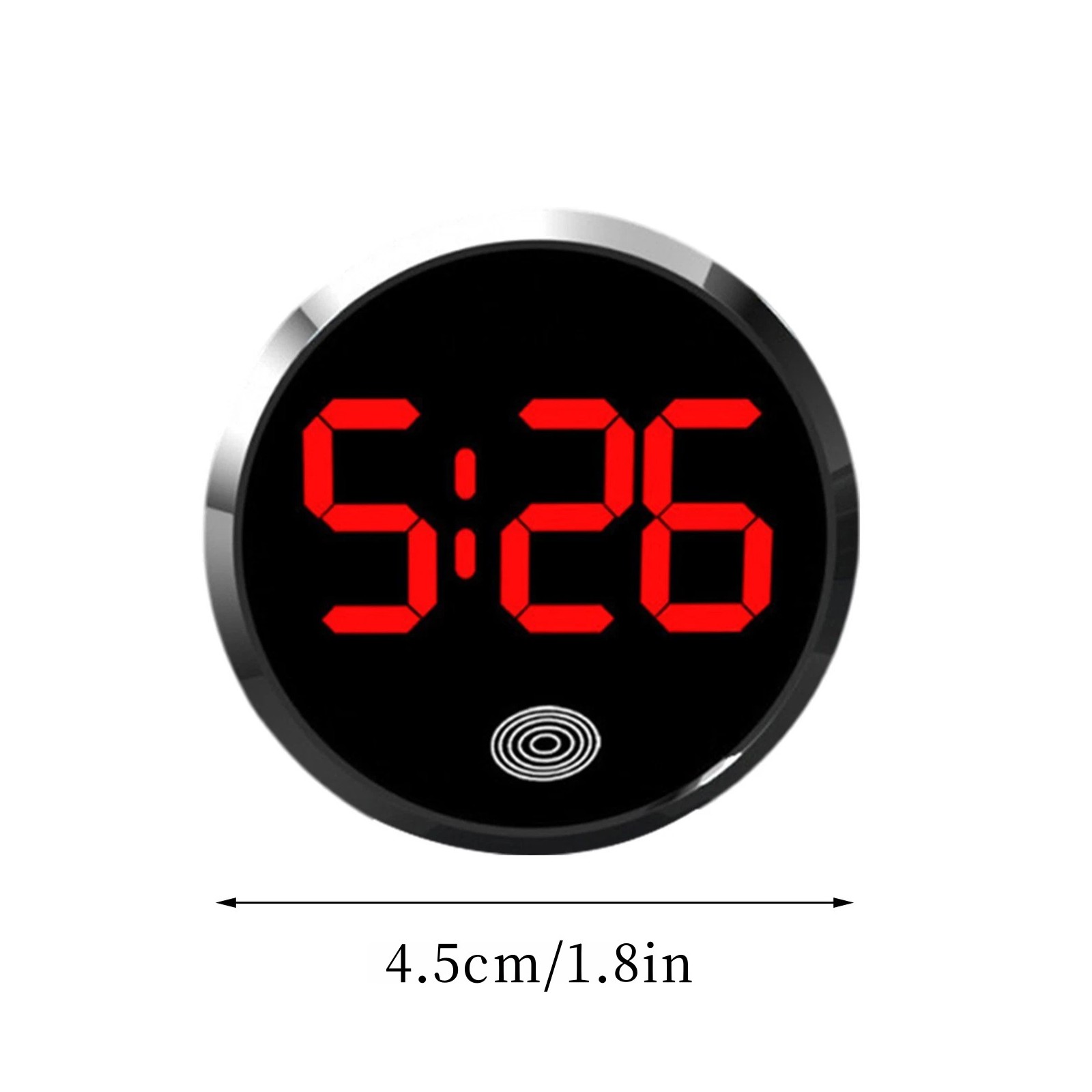 Professional 1Pc Car Clock Digital Dashboard Mini Electronic For Dash Vehicle