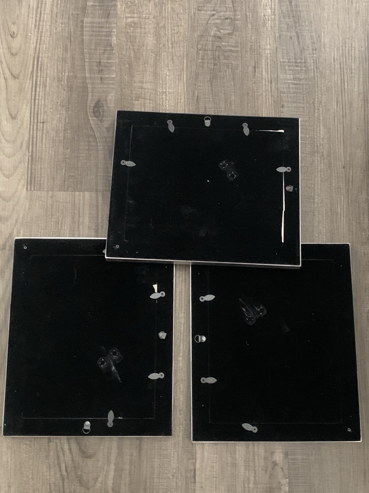 POTTERY BARN Double Rope Gilt Picture Wooden Glass Frames 8 x 10 inches ) (3)