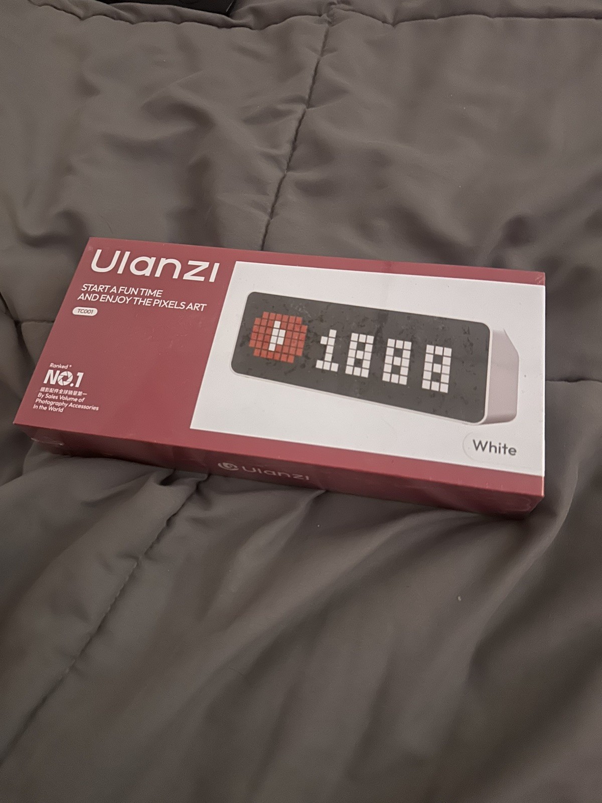 Ulanzi TC001 Smart Pixel Clock LED Full Color Weather Forecast Message Display