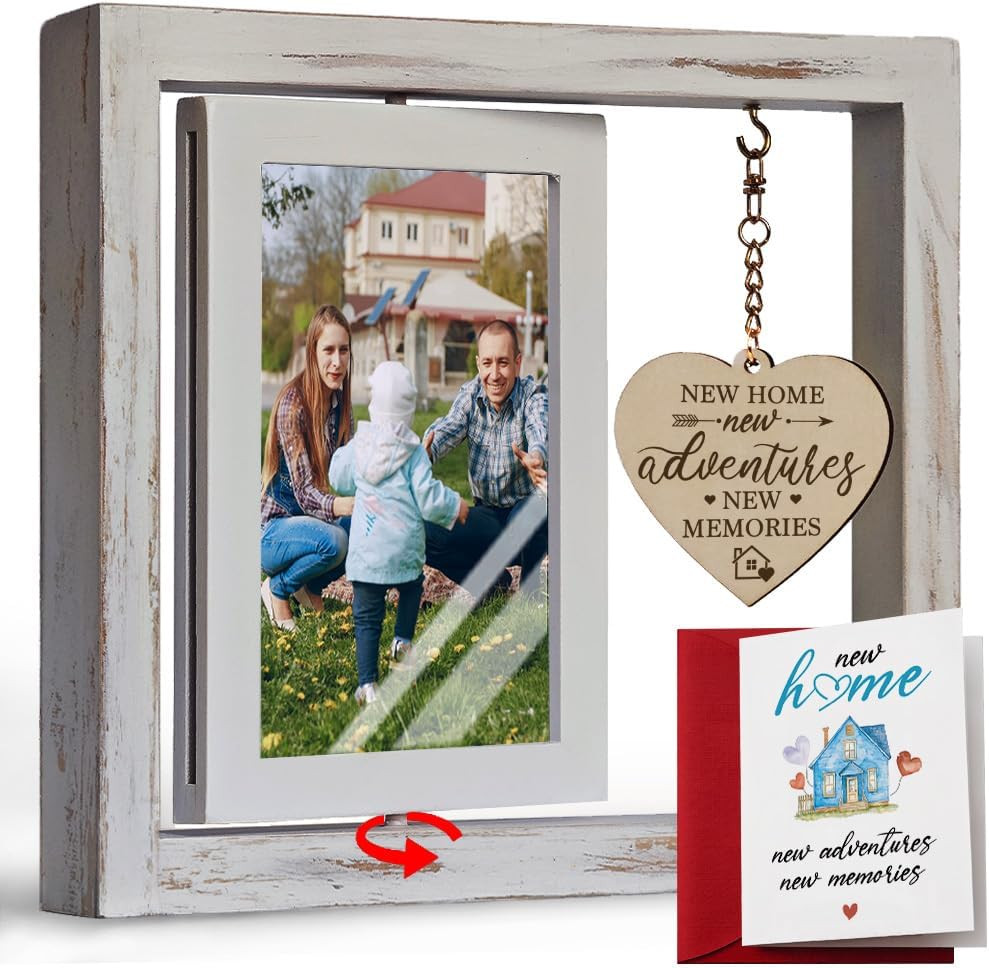 2026 Housewarming Picture Frame Gift for New Home, Unique Frame Gifts for First