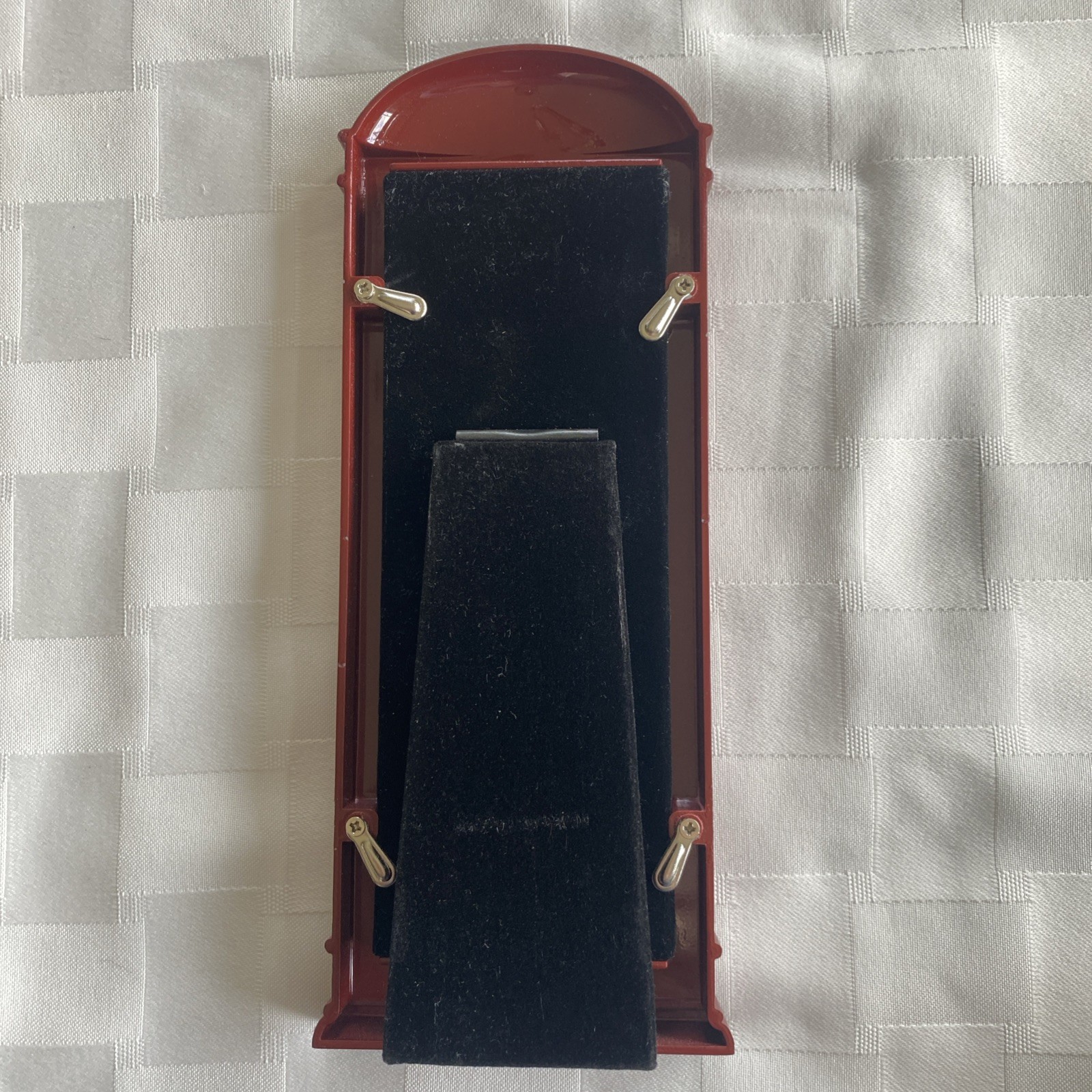 Pottery Barn Telephone Booth Red Picture Frame 8”x 3” London England New No Box