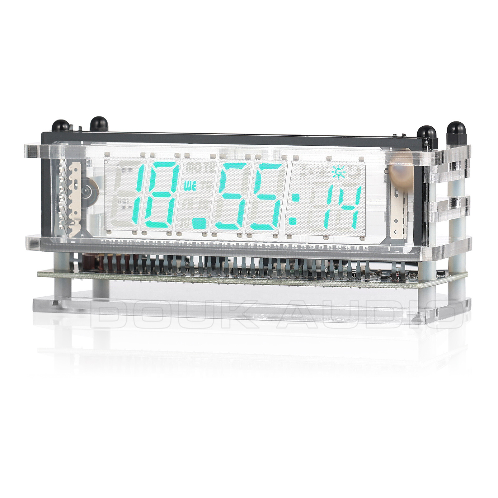 Vintage VFD Tube Clock USB Desktop Decor Clock RGB LED Clock Ref Nixie Tube Era