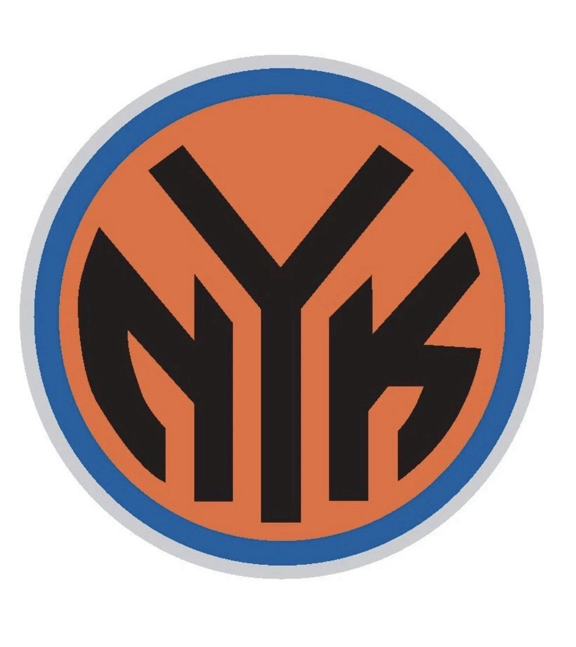 NEW YORK KNICKS NBA Basketball logo Iron On Vinyl Heat Transfer Decal HTV